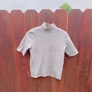 Turtleneck short sleeve